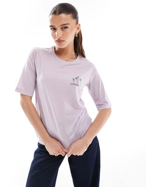 Berghaus T-shirt coneflower short sleeve t-shirt in cloud - view 1