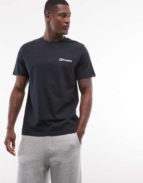 Berghaus T-shirt men's berghaus classic logo t-shirt in black - view 1