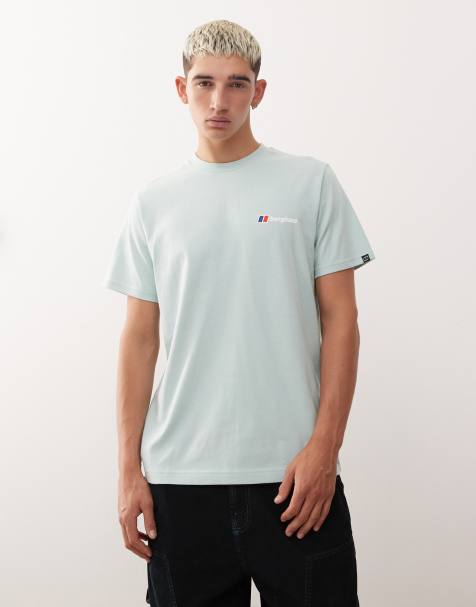 Berghaus T-shirt men's berghaus classic logo t-shirt in light green - view 1