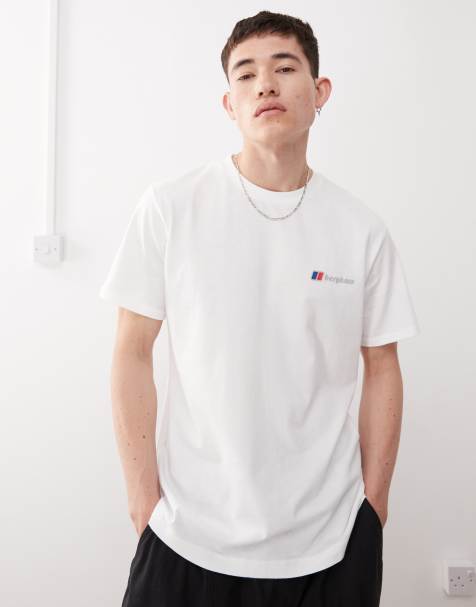 Berghaus T-shirt men's berghaus classic logo t-shirt in pure white