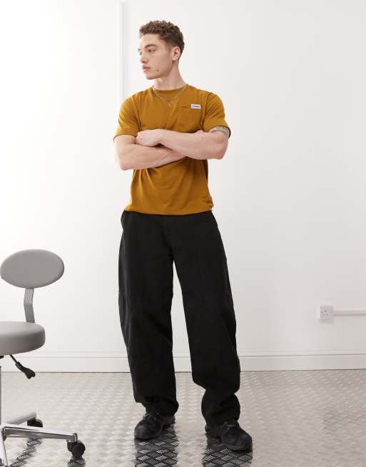 Berghaus T-shirt relaxed short sleeve tech t-shirt in clay soil, 3 of 4