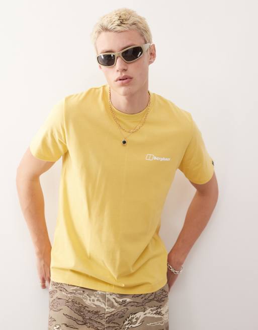 Berghaus T-shirt rolling peaks short sleeve t-shirt in oilseed