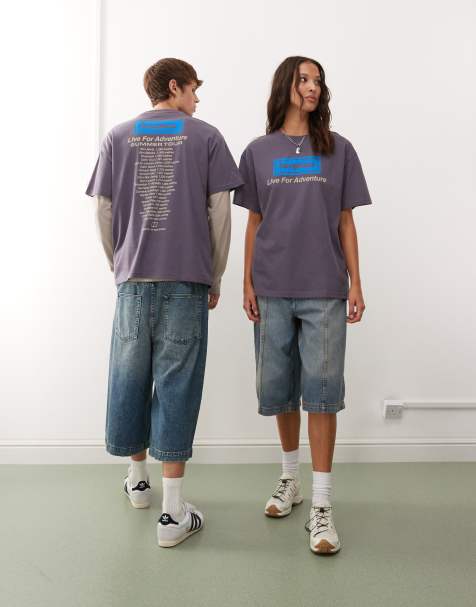 Berghaus T-shirt unisex adventure tour t-shirt in purple planet - view 1