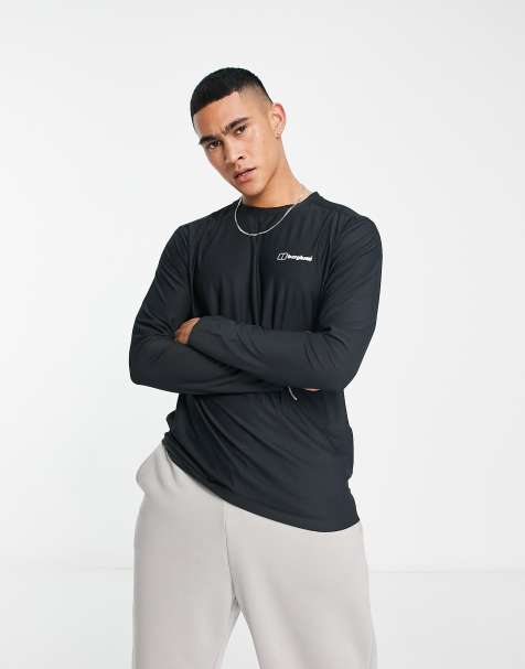 Berghaus Training 24/7 tech long sleeve top in black - view 1