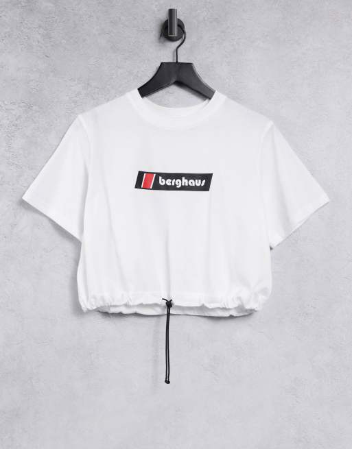 white berghaus tshirt
