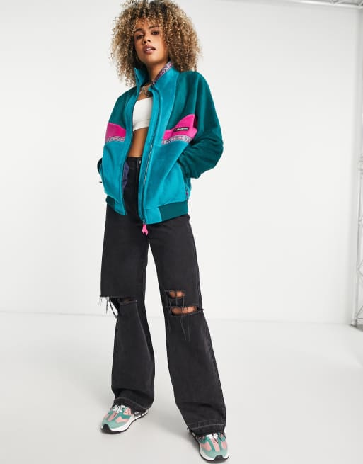 Berghaus – Tramantanta 91 – Blågrön/fuchsiarosa fleecetröja , 4 av 4