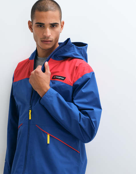 Berghaus Trango mountain 3000 waterproof jacket in blue/red - view 1