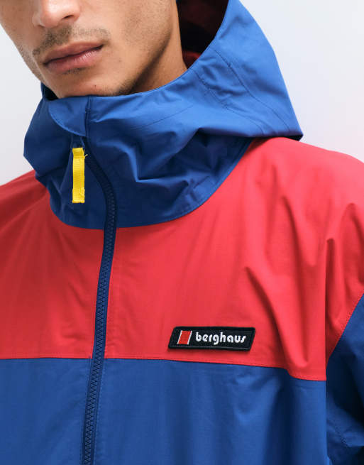 Berghaus Trango mountain 3000 waterproof jacket in blue/red, 4 of 5
