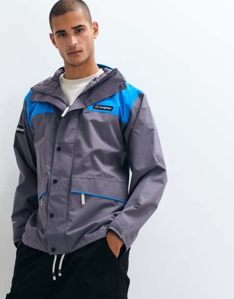 Berghaus Trango mountain 5000 waterproof jacket in grey and blue - view 1