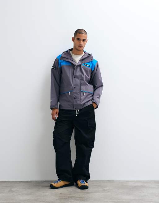Berghaus Trango mountain 5000 waterproof jacket in purple/blue, 2 of 5