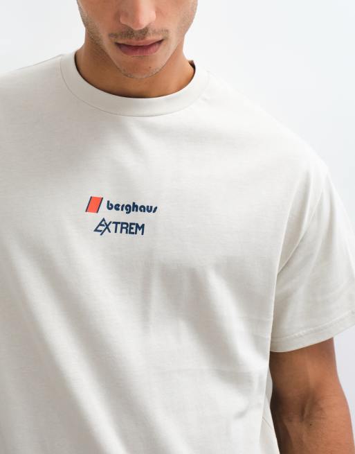 Berghaus Trango mountain logo graphic t-shirt in stone, 3 of 5