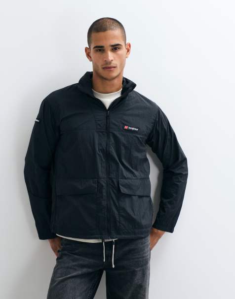 Berghaus Trango mountain windbreaker in jet black - view 1