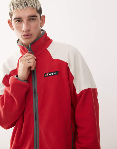 Berghaus Unisex 1997 fleece jacket in red/natural - view 1