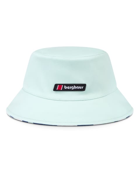 Berghaus unisex 1997 reversible bucket hat in evernia green - view 1