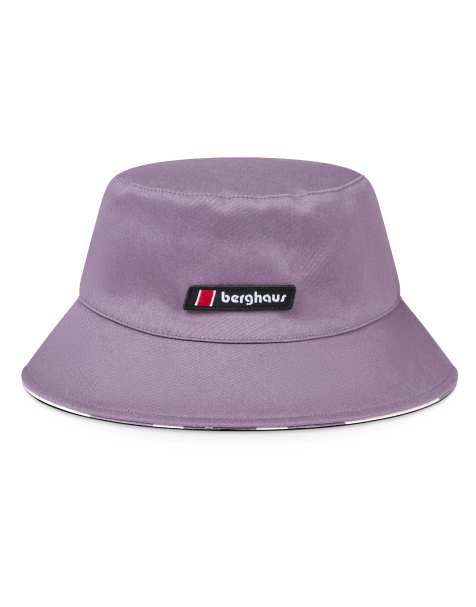 Berghaus unisex 1997 reversible bucket hat in purple planet