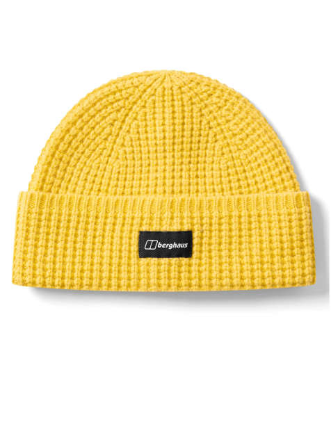 Berghaus Unisex 1997 wool beanie in yellow - view 1