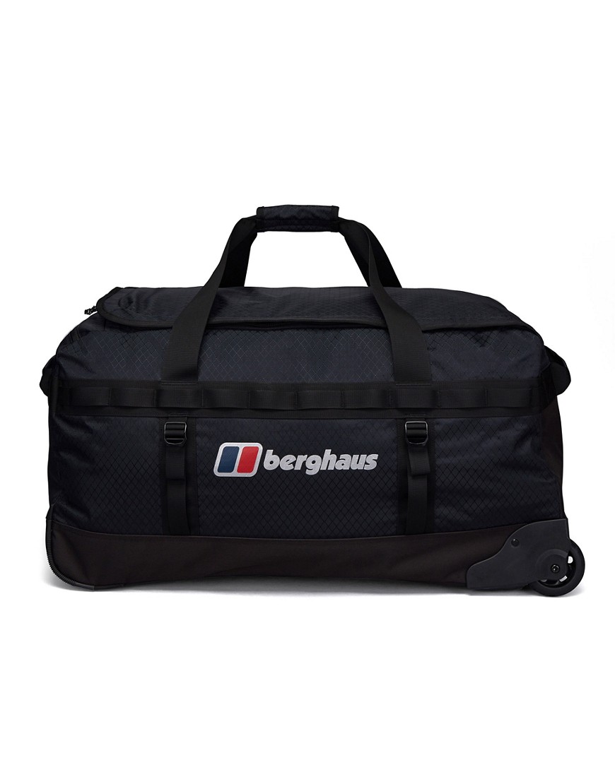 Berghaus unisex expedition mule 100 litre wheeled bag in black