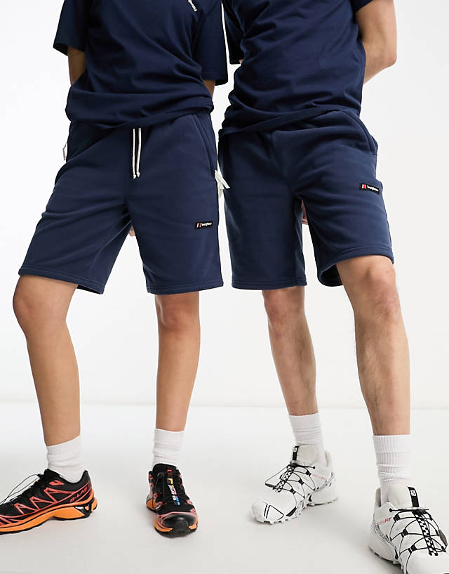 Berghaus - unisex polarplus shorts with logo in navy