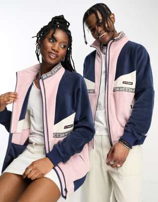 Berghaus Unisex Tramantana 91 Jacket In Navy And Pink Color Block