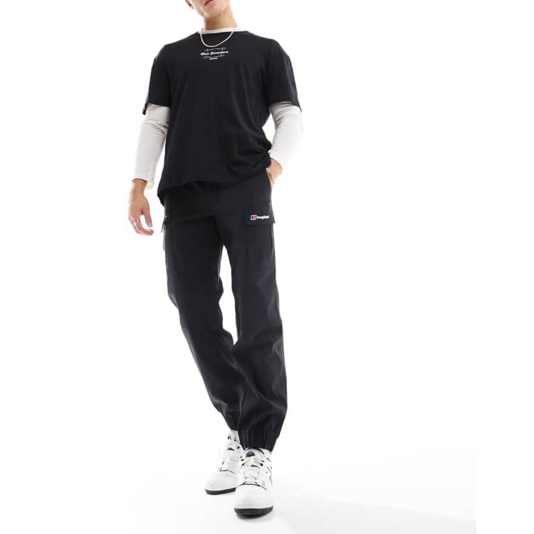 Pantalon Cargo Femme Berghaus - Taille W30 L30, Gris, Léger, Coupe Tapered