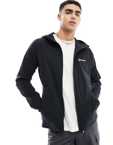 Berghaus  URB Theran Full Zip Hooded Jacket in BLACK - view 1