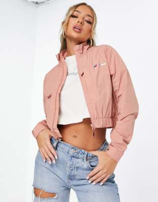 Berghaus Urban cropped wind jacket in rose pink - ASOS Price Checker