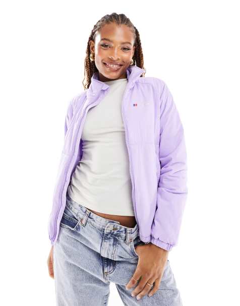 Purple on sale jacket womens