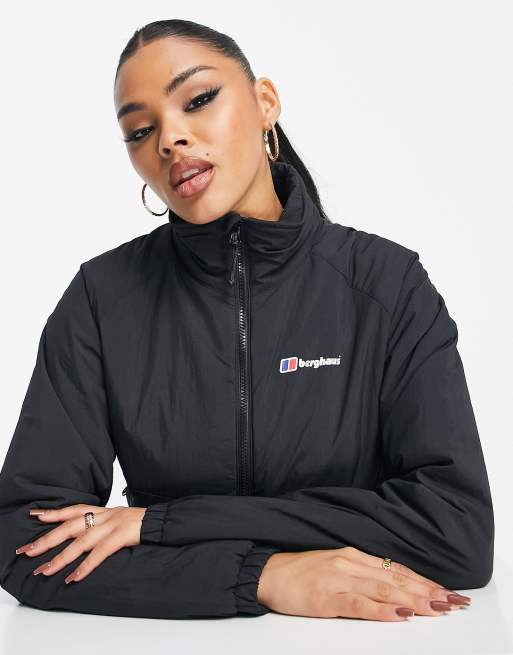Berghaus - Urban Paviark - Sort isolerende jakke med lynlås i nylon, 4 af 4