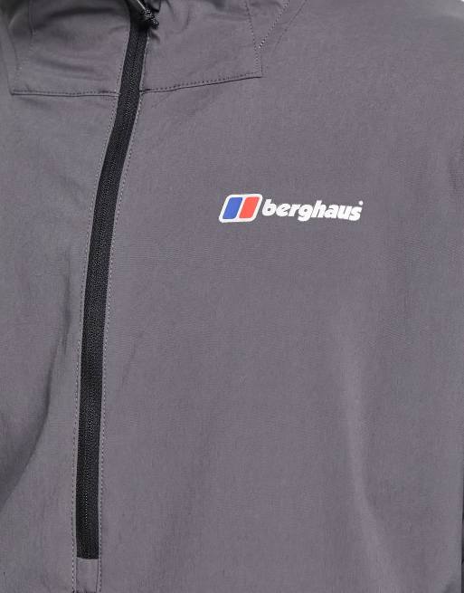 Berghaus Urban Theran overhead hooded jacket in dark grey | ASOS