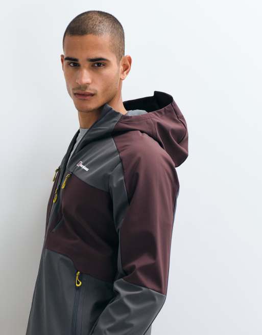 Berghaus Vantashell jacket in archive black/purple, 5 of 5