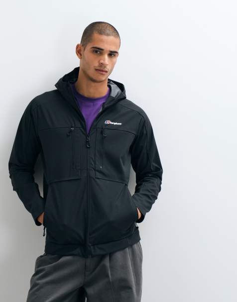 Berghaus Vantashell jacket in jet black - view 1