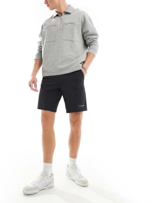 Berghaus  Wandermoor Wind Shorts in Black