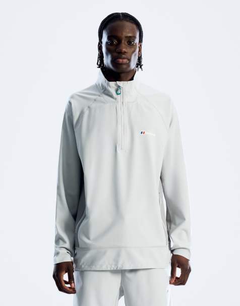 Berghaus Wavertree half-zip top in stone - view 1