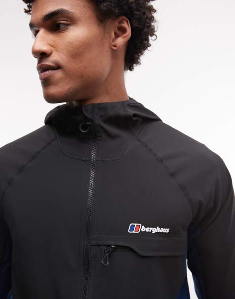 Berghaus Wavertree hooded jacket in black - view 1
