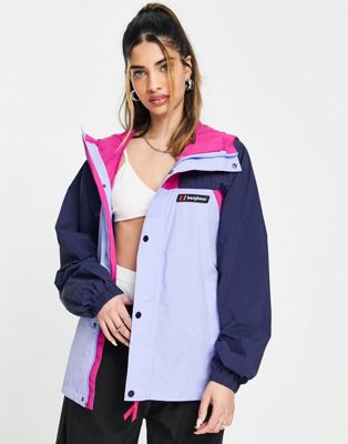 Berghaus Windbreaker 21 jacket in lilac/ fucshia