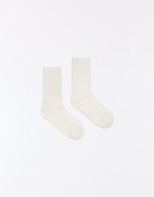 Bershka 2-pack strumpor i khaki, 3 av 4