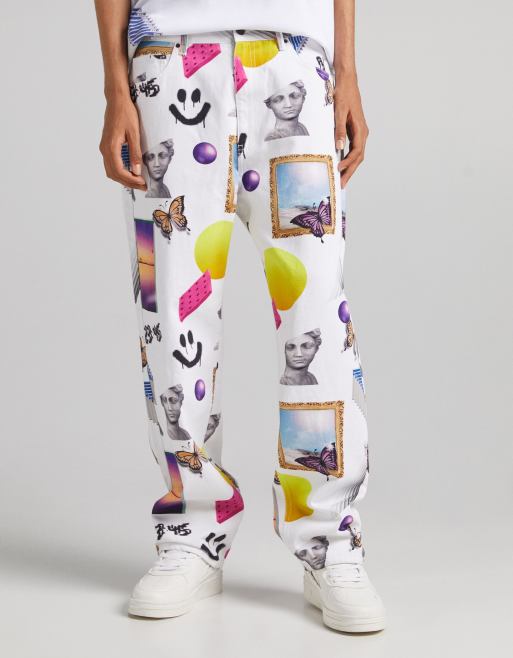 Bershka best sale snoopy jeans