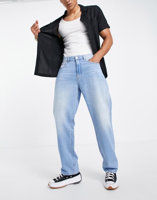 bershka 90s baggy jeans