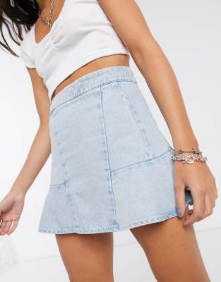 farmers denim skirt