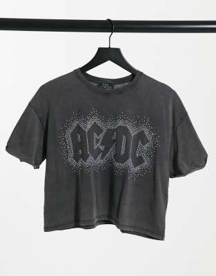 ac dc t shirt bershka