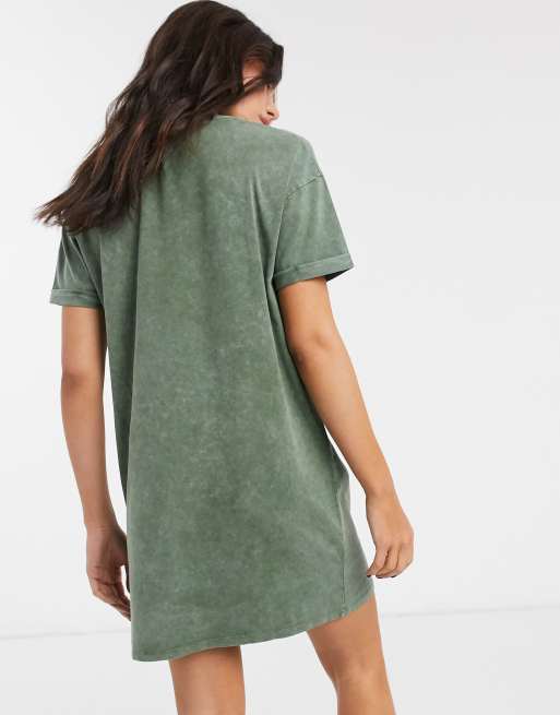 Robe tee shirt discount verte