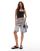 Bershka adjustable waist baggy longline shorts in grey