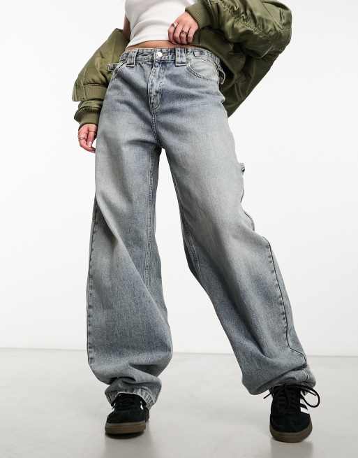 Adjustable baggy jeans