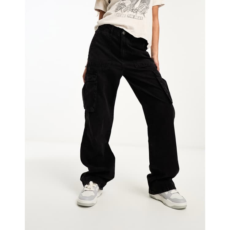 Bershka Adjustable Cargo Pants