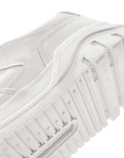 Bershka - All in One - Sneakers bianche, 4 di 5