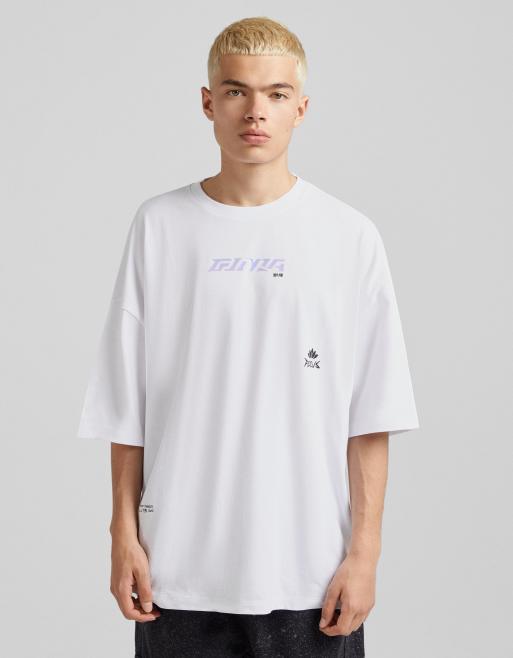 Bershka anime t cheap shirt