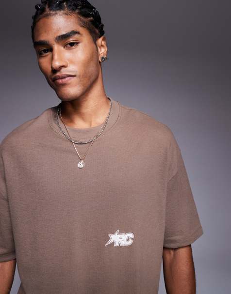 Bershka - Arc - T-shirt marrone - view 1