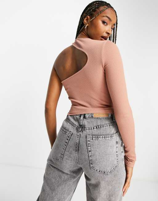 Out discount shoulder top