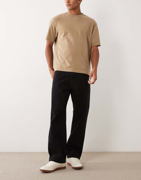 Bershka Baggy jeans in black