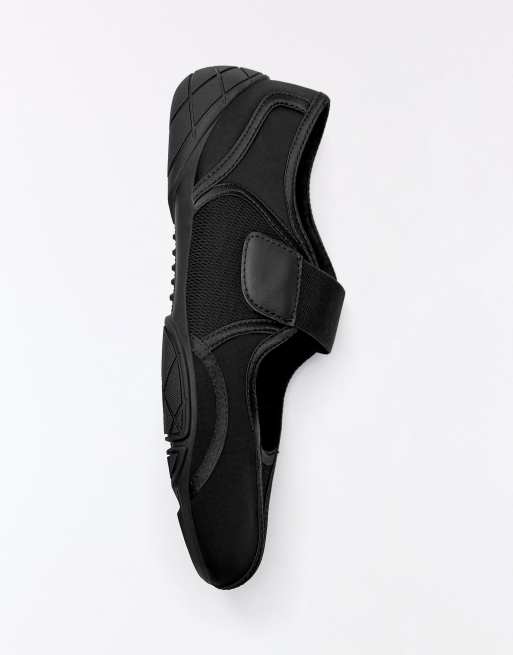 Bershka ballerines de sport noires, 5 de 6